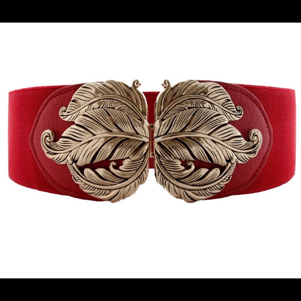 Red Fashion Belt